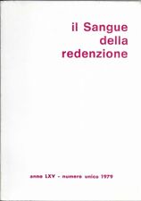 Sangue della redenzione usato  Italia