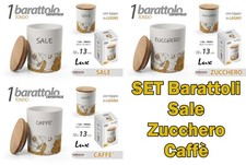 Set barattoli sale usato  Cittanova