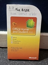 Microsoft Office Home and Student 2010 Karta klucza produktu tylko w pudełku na sprzedaż  Wysyłka do Poland