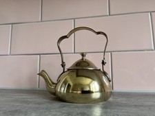 Vintage brass teapot for sale  SOLIHULL