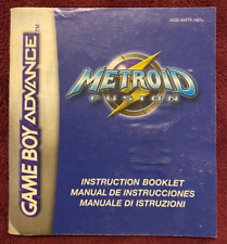 GAME BOY COLOR NOTICE - NOTICE - METROID fusion - ENG / ESPANOL / ITALIANO - TBE comprar usado  Enviando para Brazil