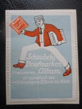 Reklamemarke schaubek briefmar gebraucht kaufen  Deutschland