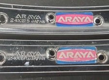 BONS ANOS 80 ARAYA 7X BMX AROS 24" 1.75 CRUISER AROS 36 FUROS RODAS OS VINTAGE PRO, usado comprar usado  Enviando para Brazil