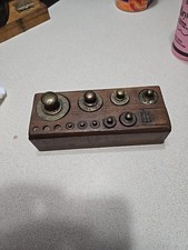vintage weights wooden for sale  Carver
