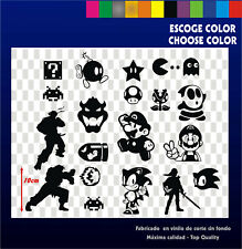 18 x Sticker Vinilo - Retro Collection  Pegatinas Vinyl Aufkleber Bartop Arcade , usado comprar usado  Enviando para Brazil