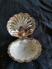 Antike versilberte muschelscha gebraucht kaufen  Siegburg