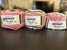 Bernat blanket stripes. for sale  Vale