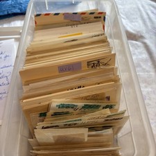Esquinas cortadas USPS (68 sobres) y tarjetas postales, usadas, como nuevas, vintage, primeras DC segunda mano  Embacar hacia Mexico