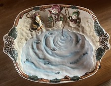 Christmas ceramic oval for sale  Bluff Dale
