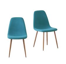 Teal blue upholstered for sale  WATFORD