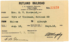 Rutland railroad 1939 for sale  Bergen