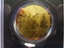 Medaille five gold gebraucht kaufen  Saalfeld/Saale