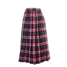 Check skirt wool for sale  EASTBOURNE