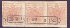 Centesimi n.5 striscia usato  Torino