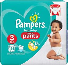 Używany, Pampers Baby Dry Pieluchy Spodnie Rozmiar 3 6-11 kg Opakowanie 26 szt. na sprzedaż  Wysyłka do Poland