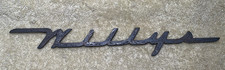 Vintage Willys Script Guarnição Fender Emblema OEM Aero Lark Station Wagon comprar usado  Enviando para Brazil