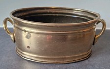 Vintage brass oval for sale  SOUTHAMPTON