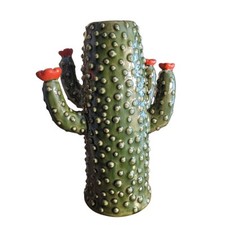 Flowering cactus ceramic for sale  Seeley Lake
