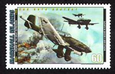 MARSHALL ISLANDS, SCOTT # 657-N, MNH WARPLANES OF WORLD WAR II, WWII AVIATION comprar usado  Enviando para Brazil