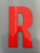 Vintage perspex red for sale  CARLISLE