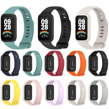 Pulseira de relógio de silicone + estrutura protetora de relógio para Mi Band9 Active/Redmi Band 3, usado comprar usado  Enviando para Brazil