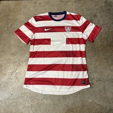 Camiseta de futebol Nike EUA 2012 Waldo XL USMNT EUA envio rápido MLS Copa do Mundo vermelha, usado comprar usado  Enviando para Brazil