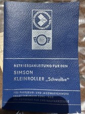 Betriebsanleitungen simson kle gebraucht kaufen  Klingenberg