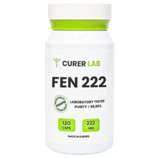 Usado, CURER LAB Fen 222 mg | 120 cápsulas | 99,90% de pureza | Fabricado na UE | Testado nos EUA comprar usado  Enviando para Brazil