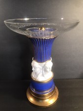 Antiga peça central de porcelana Paris/tigela de frutas/cristal/mulher/frança C.1950/ouro comprar usado  Enviando para Brazil