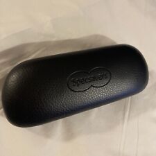 Specsavers black leather for sale  POOLE