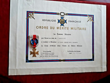 Officier ordre merite d'occasion  La Bresse