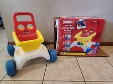Bolas de atividade Playskool Steady Steps Walker vintage 1993 anos 90 brinquedo infantil comprar usado  Enviando para Brazil