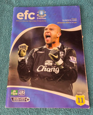 Everton programmes set for sale  LIVERPOOL