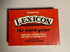 Lexicon waddingtons 1988 for sale  EASTBOURNE