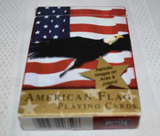 Bandeira Americana jogando Cartas Baralho Poker Bicycle 359 comprar usado  Enviando para Brazil