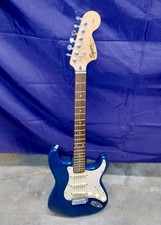 Guitarra elétrica Fender Squier 20th Anniversay Stratocaster 2002 - Azul escuro, usado comprar usado  Enviando para Brazil