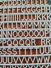 Plastic letters plastruct for sale  BOGNOR REGIS
