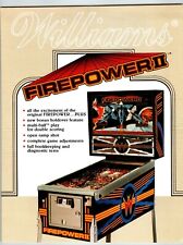 Firepower pinball flyer for sale  Collingswood