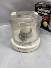 Mini processador de alimentos vintage Black & Decker Handy Chopper Mincer HC20 TESTADO comprar usado  Enviando para Brazil