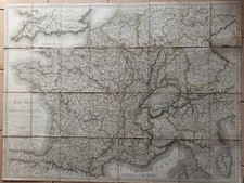 1816 carte routière d'occasion  Pomarez