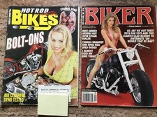 Pair biker magazines for sale  Johnson City