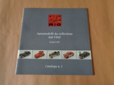 Rio catalogo macchinine usato  Firenze