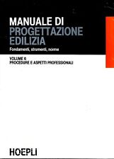 Manuale progettazione edilizia usato  Cagliari