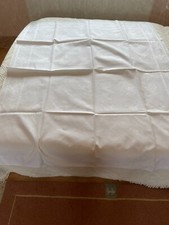 Tischdecke weiß blumenmuster gebraucht kaufen  Dannstadt-Schauernheim