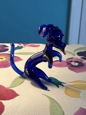 Miniature blue glass for sale  WEST MALLING
