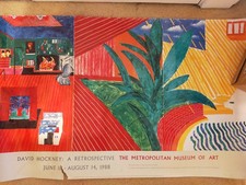Hockney original poster for sale Hockney original poster for sale  STEVENAGE