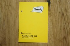Bautz mähdrescher preisliste gebraucht kaufen  Deutschland