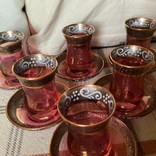 turkish tea set for sale  JARROW