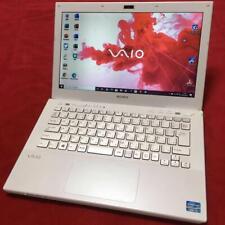 Notebook Sony Vaio S13 Cor Branco Nota PC RAM 8GB ROM SSD 1000GB Sistema Operacional Windows 10, usado comprar usado  Enviando para Brazil