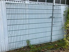 Doppelstabmattenzaun hne pfost gebraucht kaufen  Schwetzingen